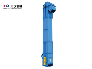 防撕裂的高强度钢丝绳芯胶带，输送量可以达到686m3/h，提升高度可达100m