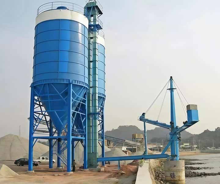 环链斗式提升机应用